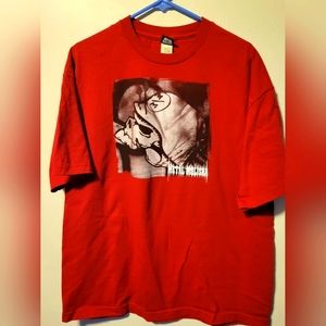 Men's Red XL Metal Mulisha Tshirt